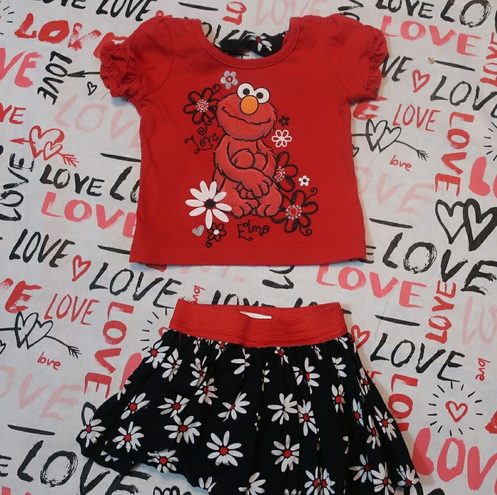 Elmo two piece